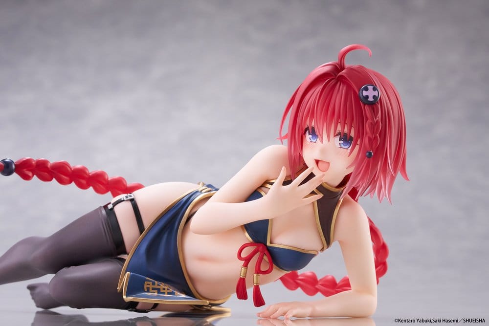 PREORDINE+ 12/2026 To Love-Ru Darkness Desktop Cute PVC Figure Mea Kurosaki (Chinese Dress Ver.) 13 cm