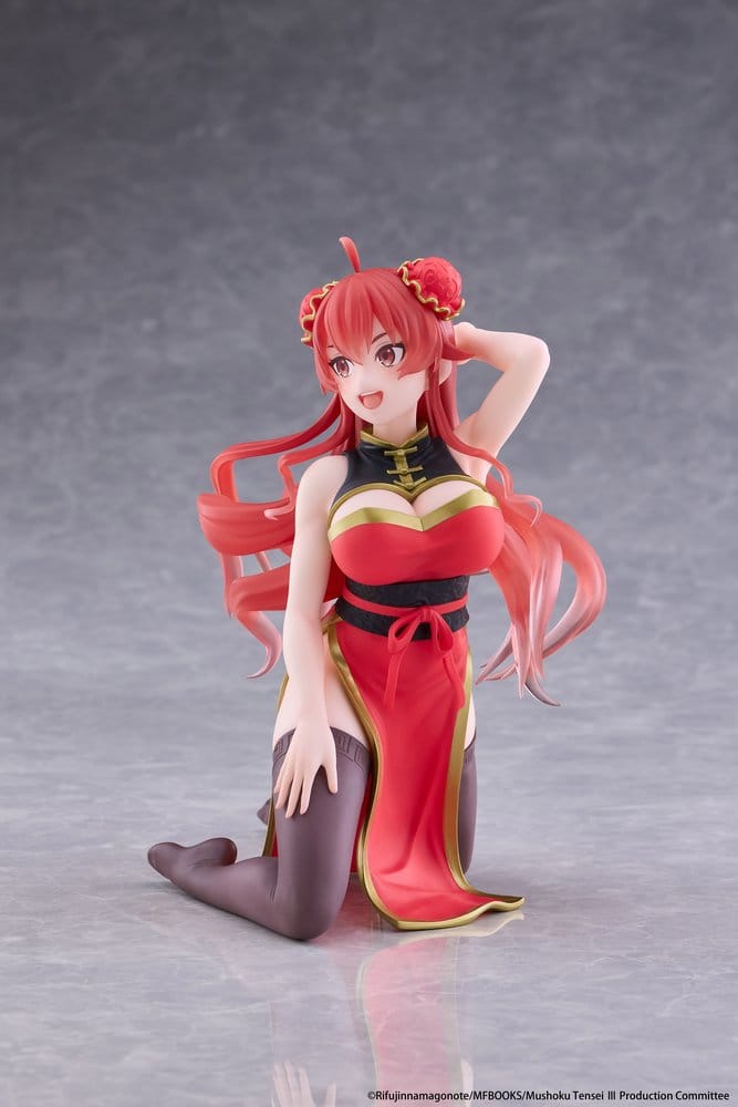 PREORDINE+ 03/2027 Mushoku Tensei: Jobless Reincarnation Desktop Cute PVC Figure Eris Greyrat (Chinese Dress Ver.) 13 cm