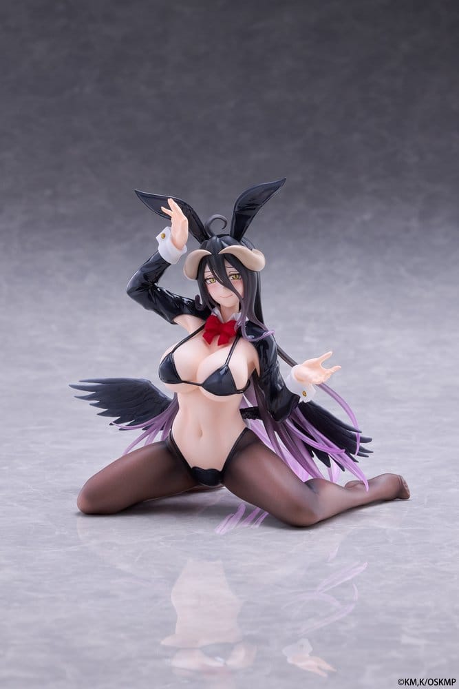 PREORDINE+ 02/2027 Overlord Moflock PVC Figure Albedo (Reverse Bunny Suit Ver.) 13 cm