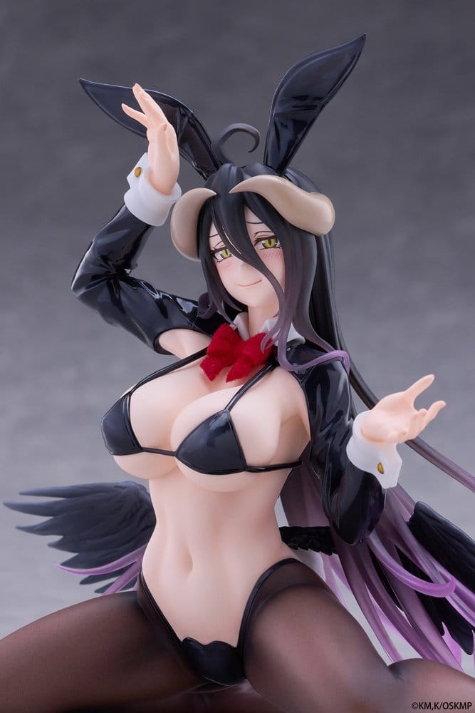 PREORDINE+ 02/2027 Overlord Moflock PVC Figure Albedo (Reverse Bunny Suit Ver.) 13 cm