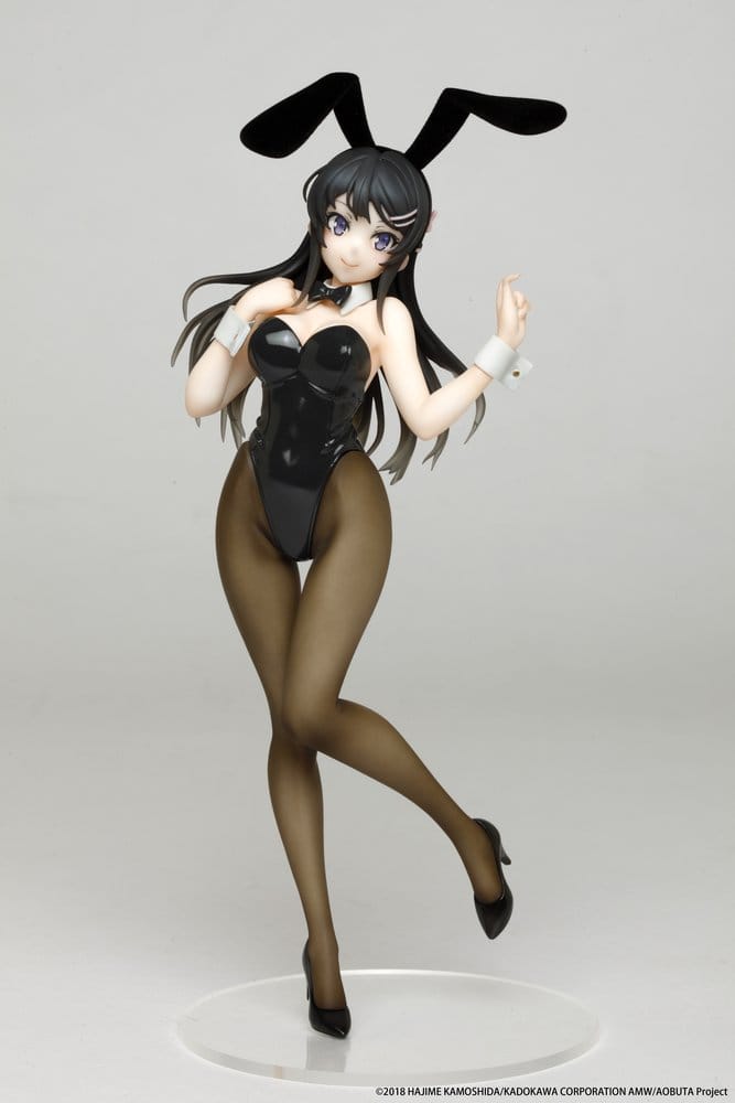 PREORDINE+ 01/2027 Rascal Does Not Dream Series Coreful PVC Figure Mai Sakurajima (Bunny Ver.) 20 cm
