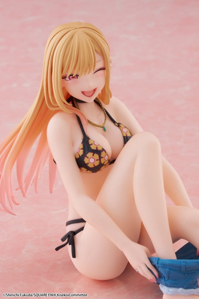 PREORDINE+ 02/2027 My Dress-Up Darling Desktop Cute PVC Figure Marin Kitagawa (Measured Swimsuit Ver.) Reissue 13 cm
