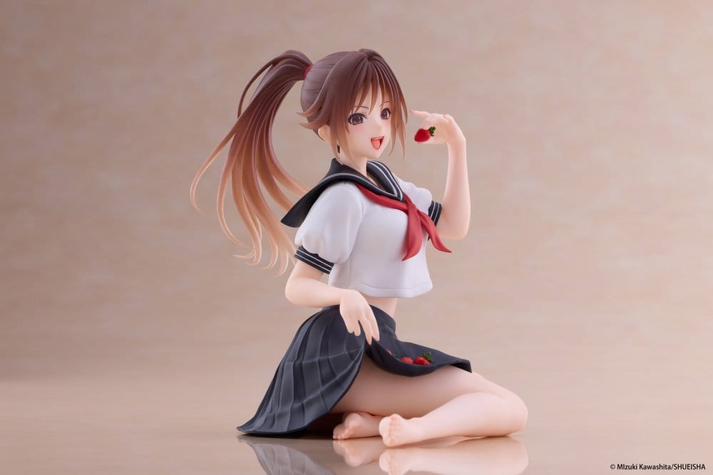 PREORDINE+ 03/2027 Strawberry 100% Desktop Cute PVC Figure Satsuki Kitaoji (School uniform Ver.) 18 cm