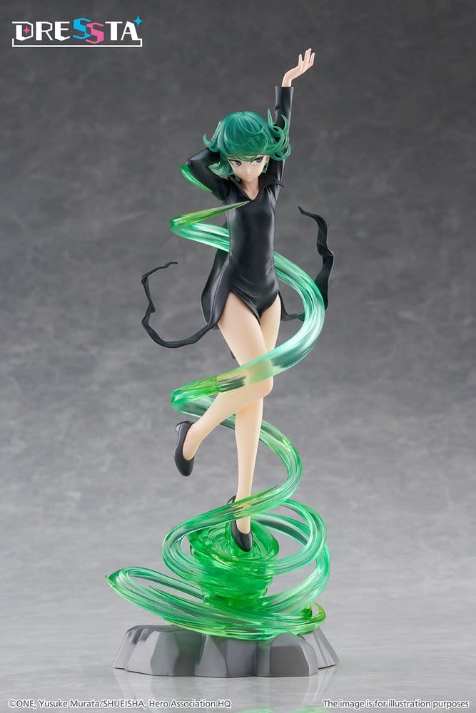 PREORDINE+ 05/2027 One-Punch Man Dressta PVC Figure Terrible Tornado 24 cm