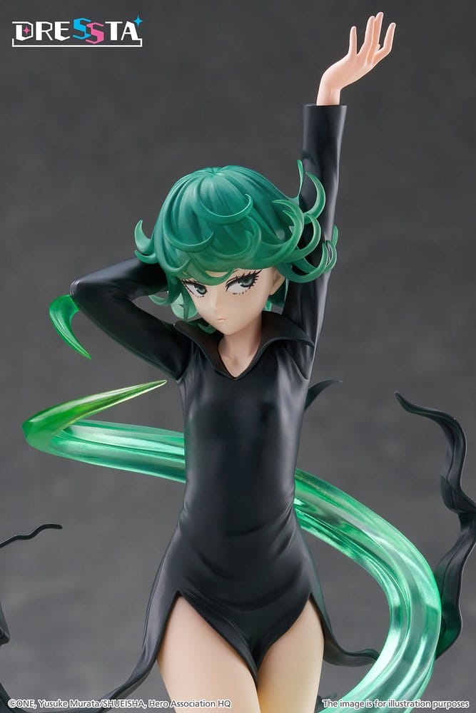 PREORDINE+ 05/2027 One-Punch Man Dressta PVC Figure Terrible Tornado 24 cm