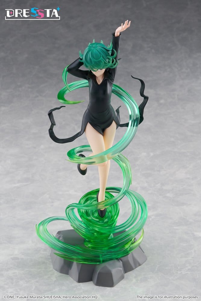 PREORDINE+ 05/2027 One-Punch Man Dressta PVC Figure Terrible Tornado 24 cm