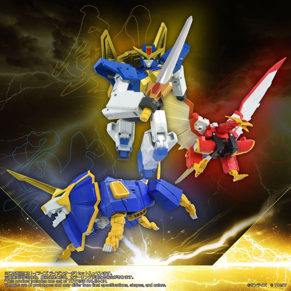 PREORDINE+ 06/2027 Absolutely Invincible Raijin-Oh Toyrise Action Figure Raijin-Oh 26 cm