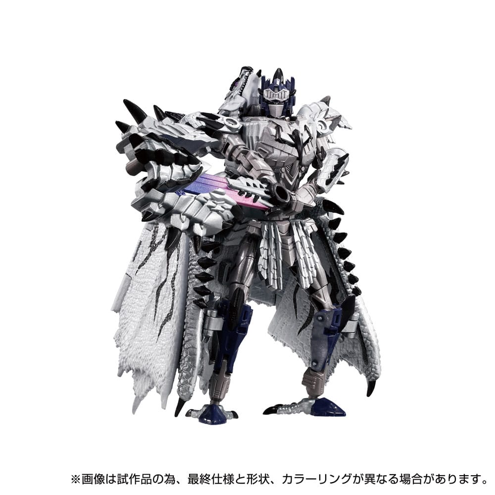 🧪 LAB | SU ORDINAZIONE Transformers Team-Up Series Action Figure Monster Hunter Silver Rathalos Prime 13 cm
