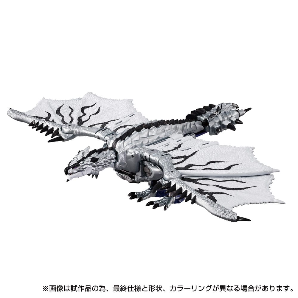 🧪 LAB | SU ORDINAZIONE Transformers Team-Up Series Action Figure Monster Hunter Silver Rathalos Prime 13 cm