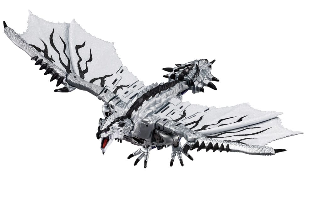 🧪 LAB | SU ORDINAZIONE Transformers Team-Up Series Action Figure Monster Hunter Silver Rathalos Prime 13 cm