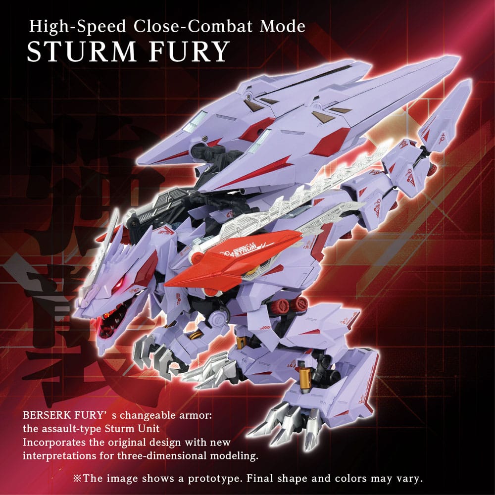 SU ORDINAZIONE Zoids Model Kit Accesoory Set AM-Z01CP Berserk Fury Sturm & Jagd Unit