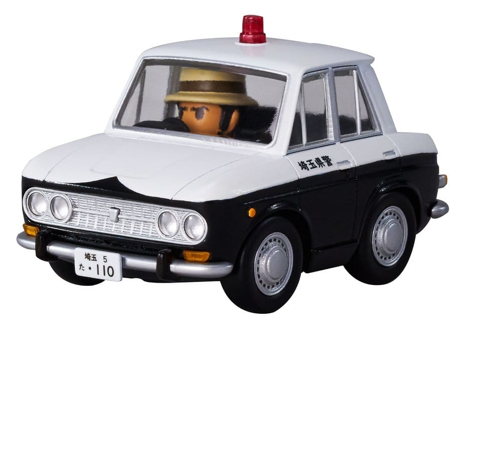 PREORDINE+ 08/2027 Lupin the Third: The Castle of Cagliostro Q Village PVC Figure Bluebird Patrol Car 9 cm