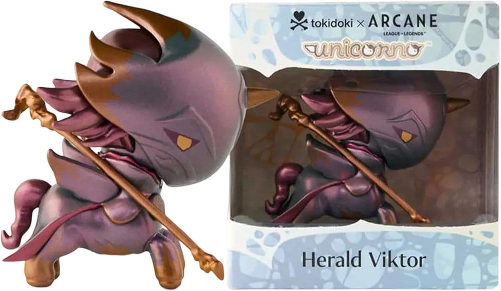 🧪 LAB | SU ORDINAZIONE Unicorno x Arcane Window Box Figure Herald Viktor (Special Edition) 7 cm