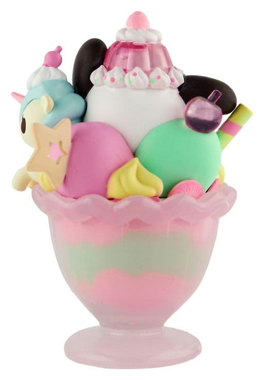 🧪 LAB | SU ORDINAZIONE Hello Kitty & Friends Window Box Figure Fast Food Pochacco Pink Unicorn Sundae 9 cm
