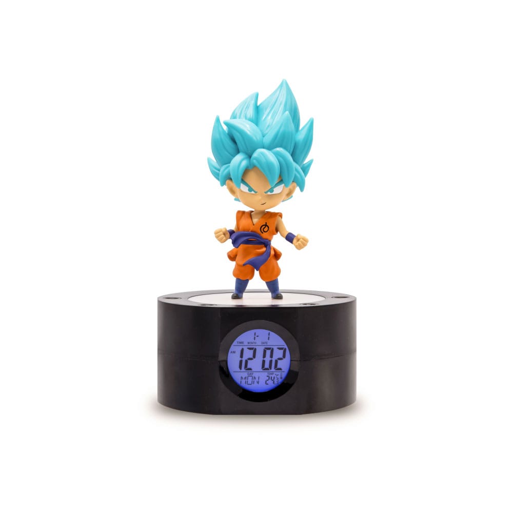MADE TO ORDER Dragon Ball Super Alarm Clock with Light Goku 18 cm