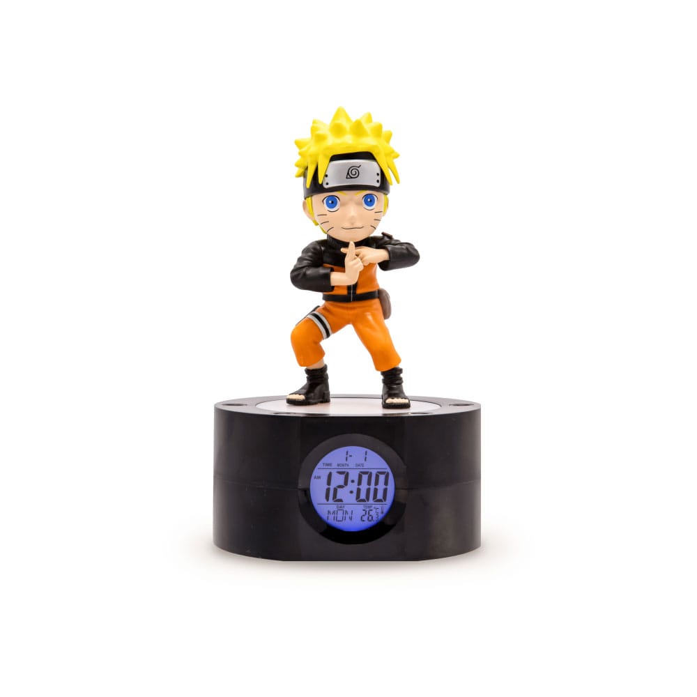 MADE TO ORDER Naruto Shippuden Alarm Clock with Light Naruto 18 cm