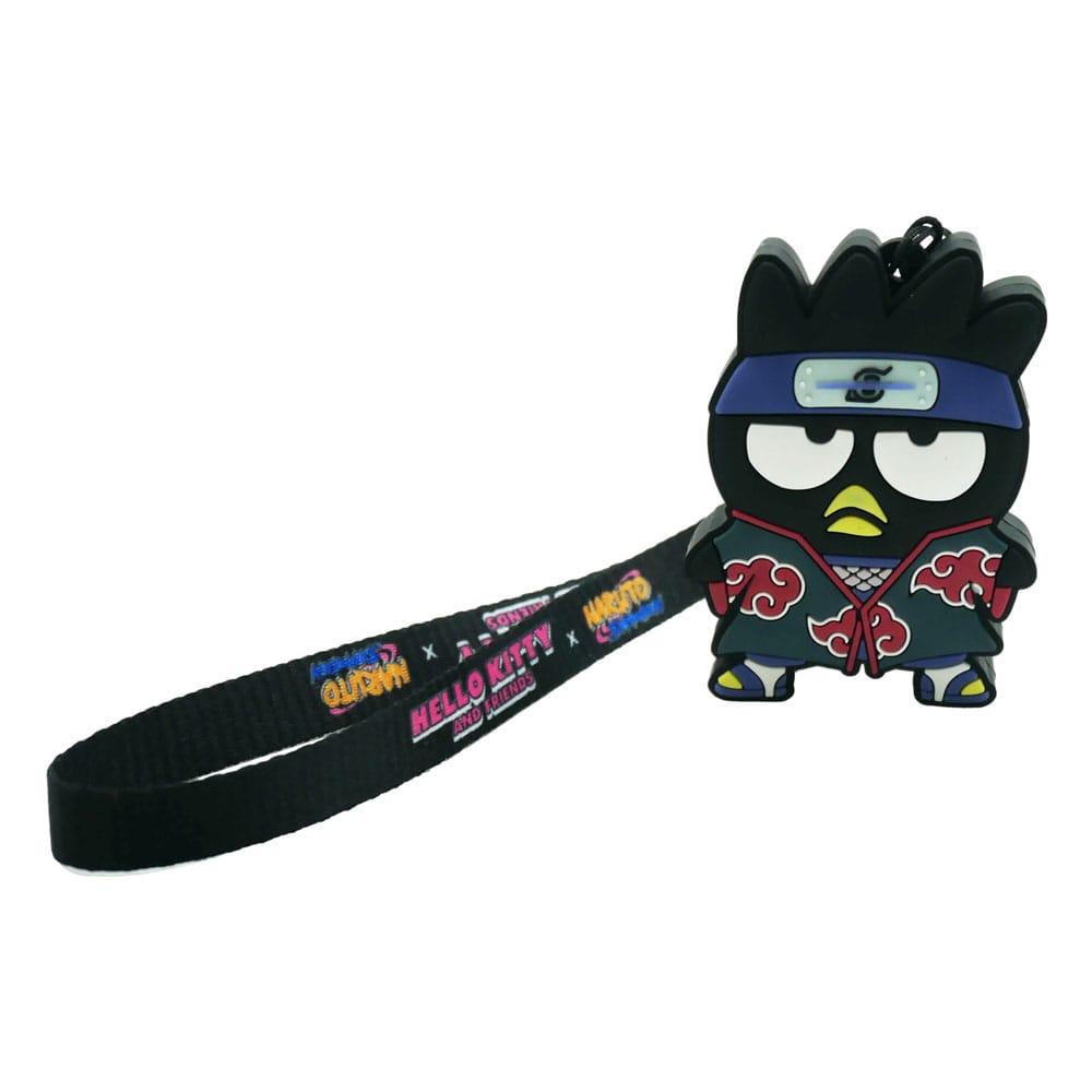SU ORDINAZIONE Naruto Shipudden x Hello Kitty PVC Keychain Badtzt Maru Itachi