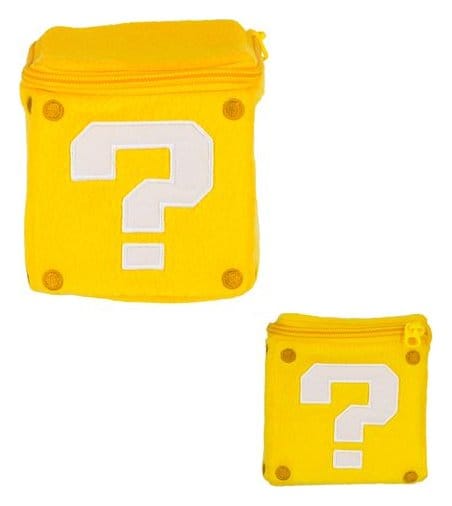 🧪 LAB | PREORDINE+ 01/2027 Super Mario Plush Figure ? Block 12 cm