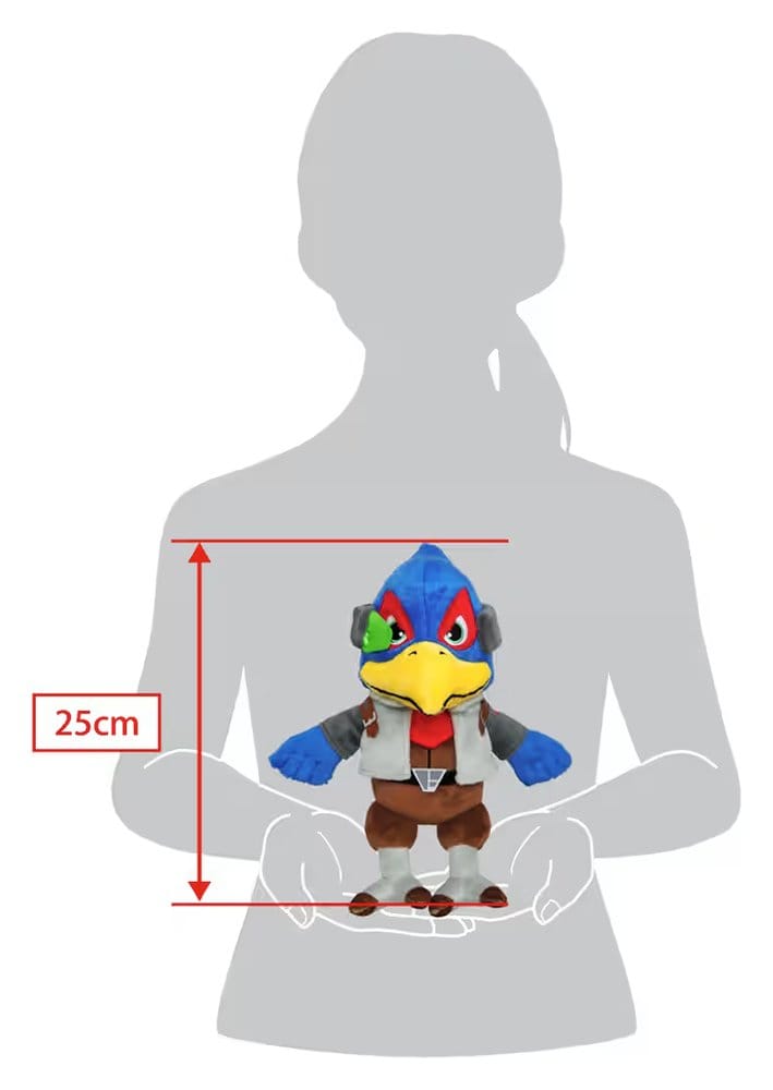 🧪 LAB | PREORDINE+ 01/2027 Star Fox Plush Figure Falco Lombardi 25 cm