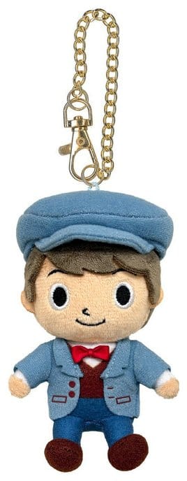 🧪 LAB | PREORDINE+ 01/2027 Professor Layton and the New World of Steam Plush Keychain Luke Metal 11 cm