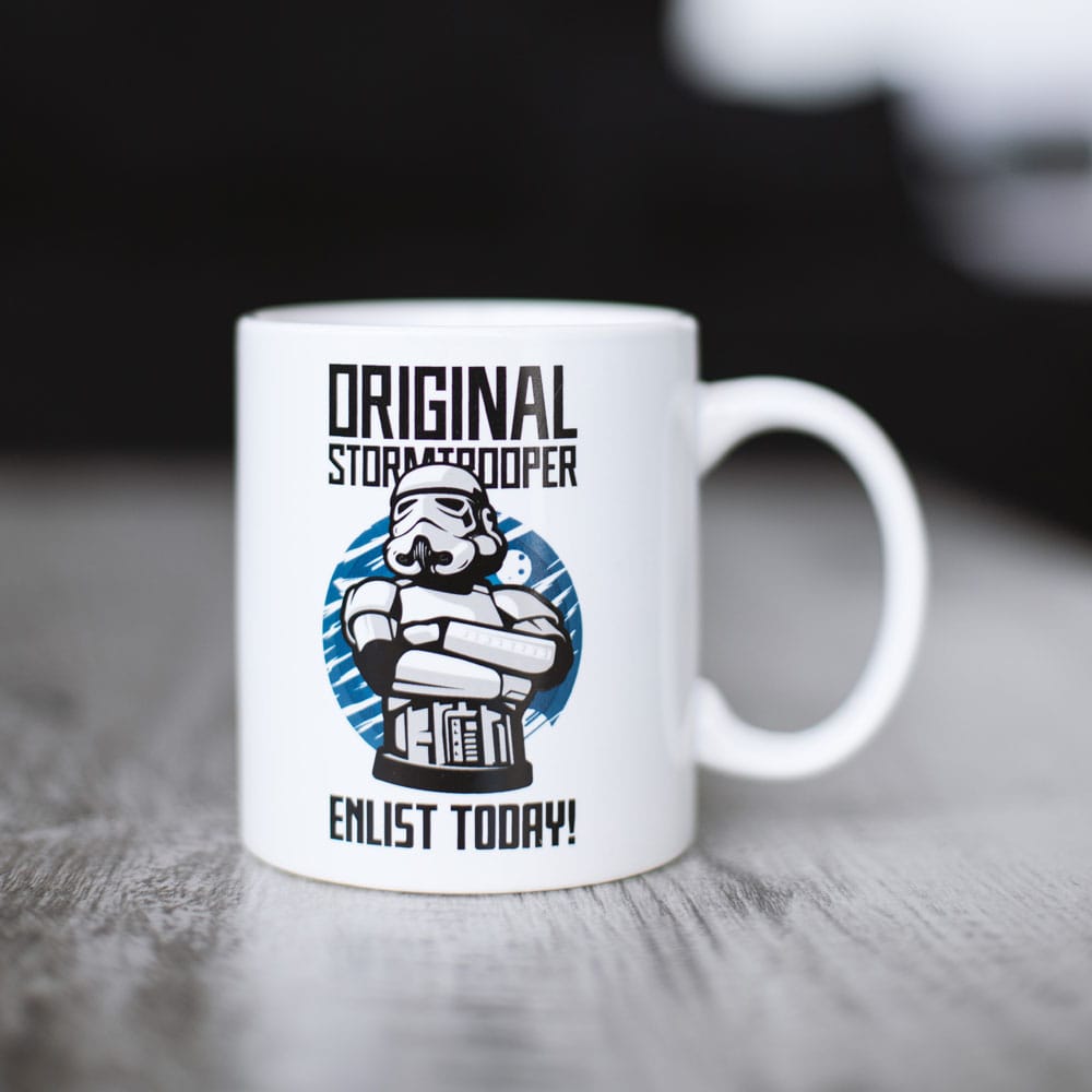 🧪 LAB | SU ORDINAZIONE Original Stormtrooper Mug Enlist Today White