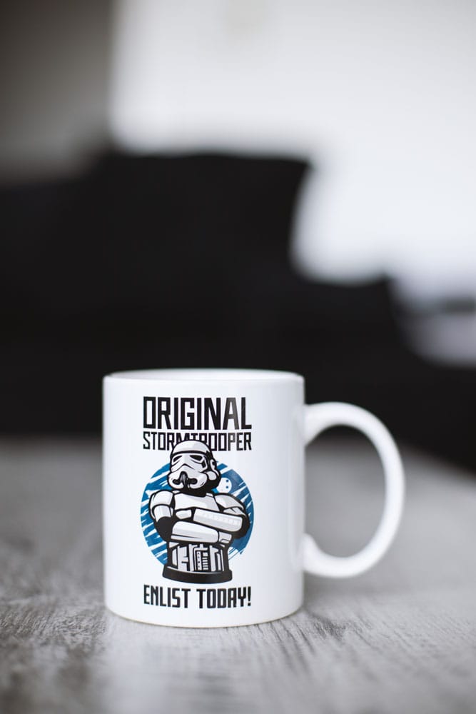 🧪 LAB | SU ORDINAZIONE Original Stormtrooper Mug Enlist Today White