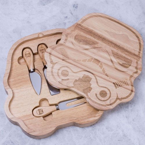 SU ORDINAZIONE Original Stormtrooper Cheeseboard and Knife Set
