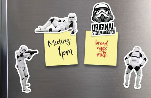 SU ORDINAZIONE Original Stormtrooper Fridge Magnets