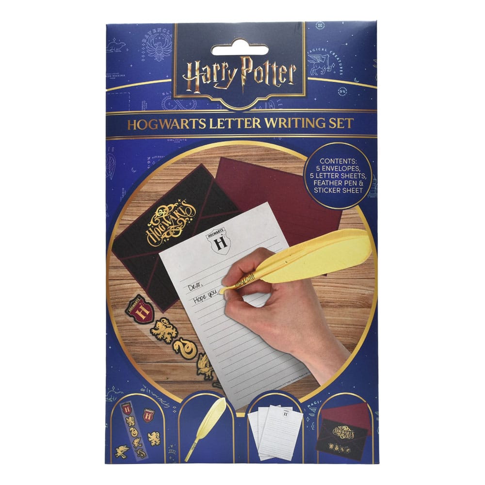 Auf Bestellung gefertigtes Harry-Potter-Briefschreibset – Magischer Ort Hogwarts