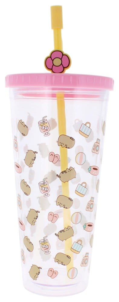 🧪 LAB | SU ORDINAZIONE Pusheen Tumbler with Straw 700 ml