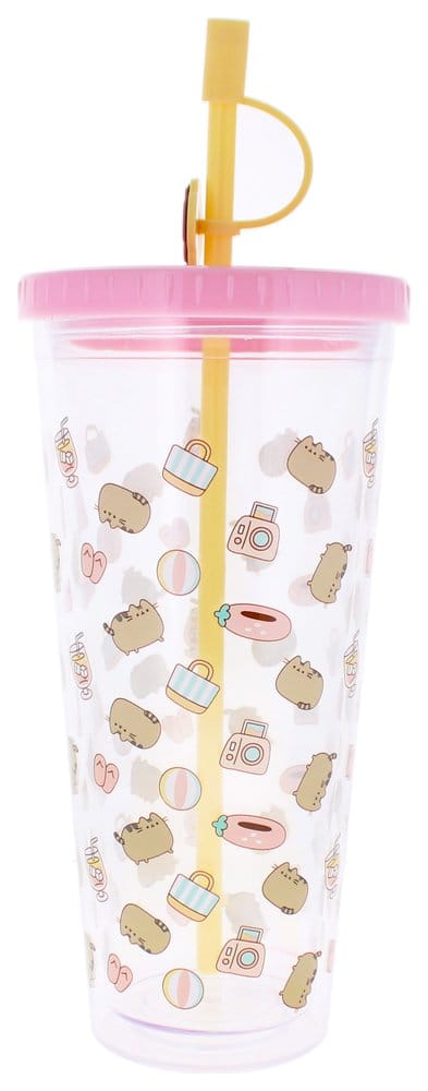 🧪 LAB | SU ORDINAZIONE Pusheen Tumbler with Straw 700 ml