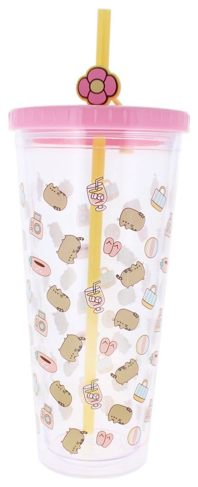 🧪 LAB | SU ORDINAZIONE Pusheen Tumbler with Straw 700 ml