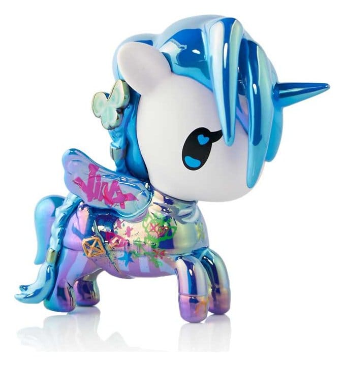 🧪 LAB | SU ORDINAZIONE Unicorno x Arcane Window Box Figure Blue Mayhem JINX (Special Edition) 7 cm