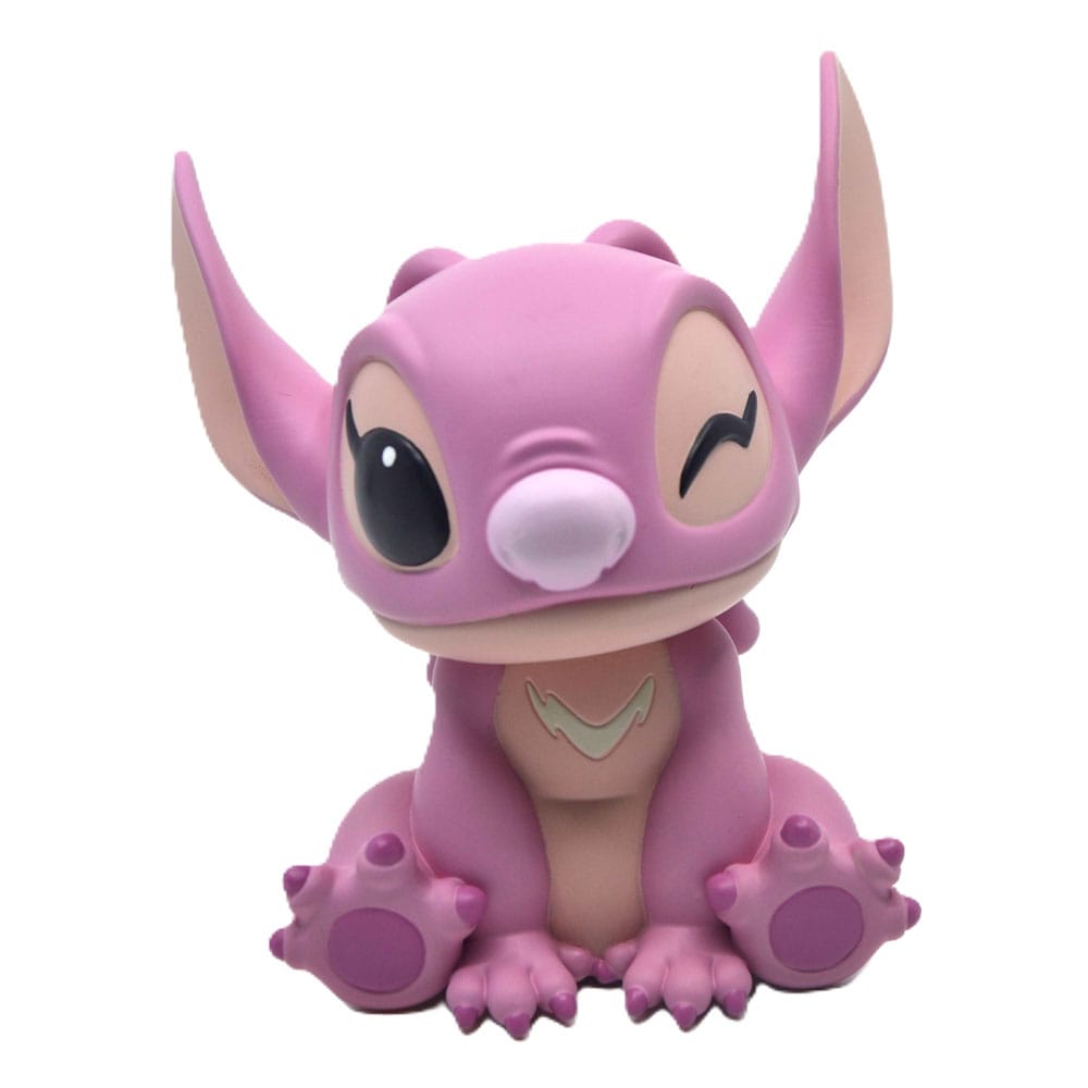 SU ORDINAZIONE Lilo & Stitch Coin Bank Angel Twink 15 cm