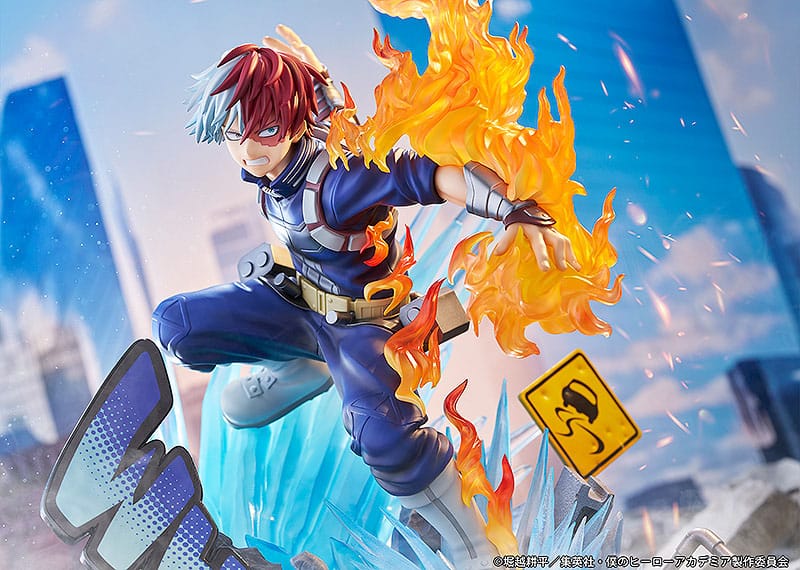 PREORDINE ESAURITO My Hero Academia PVC Statue 1/7 Shoto Todoroki: Short Ver. 28 cm