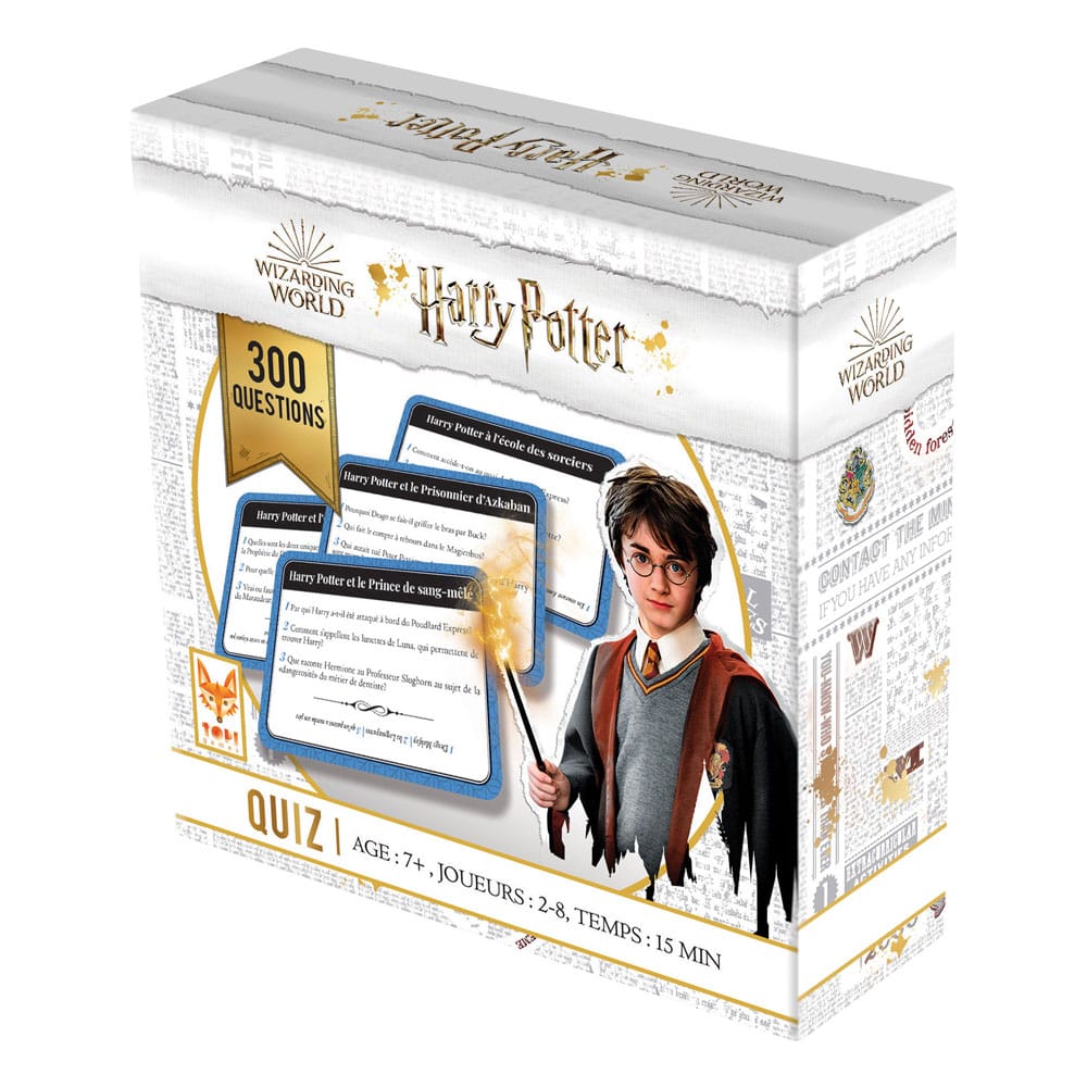 SU ORDINAZIONE Harry Potter Card Game Quiz 300 Questions *French Version*