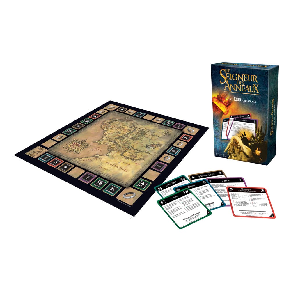 MADE TO ORDER Lord of the Rings Board Game Quiz 1200 Questions *French Version* *SPECIAL PRICE*