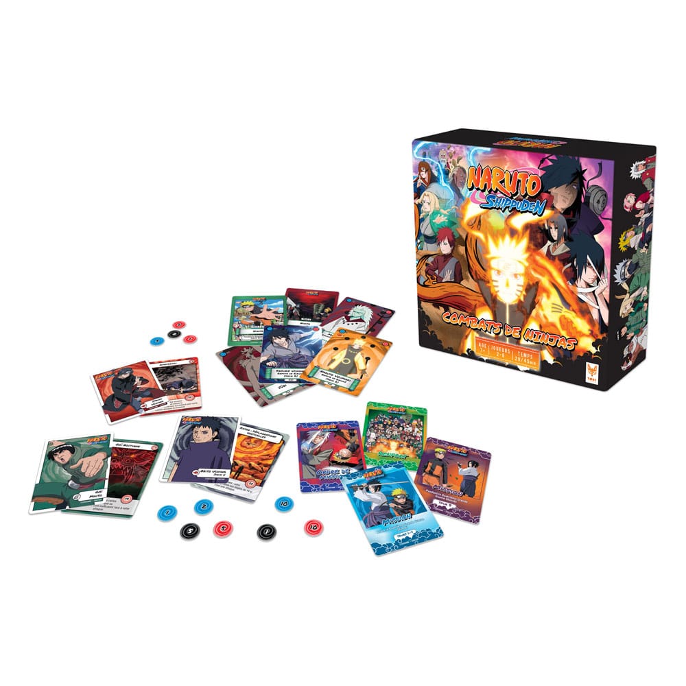 MADE TO ORDER Naruto Board Game Ninja Battles *French Version* *SPECIAL PRICE*