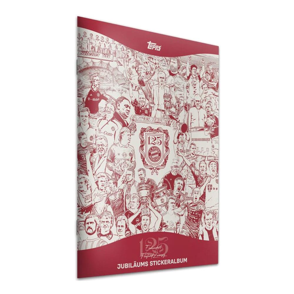MADE TO ORDER 125 Jahre FC Bayern München Sticker Collection Album *German Version*