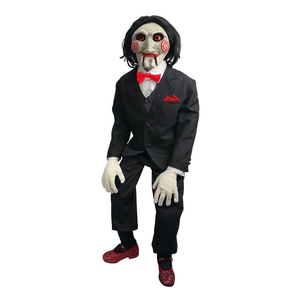 SU ORDINAZIONE Saw Figure Stripe Puppet Prop / Marionette Billy the Puppet 119 cm