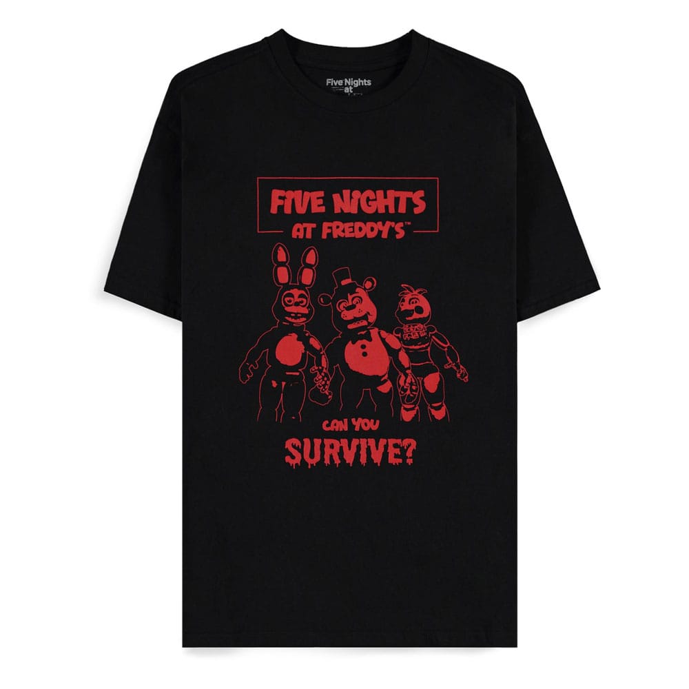 SU ORDINAZIONE Five Nights at Freddy's T-Shirt Can You Survive Size M