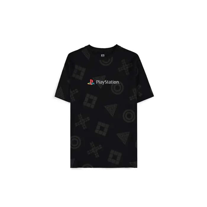 SU ORDINAZIONE PlayStation T-Shirt Logo All Over Print Size XL