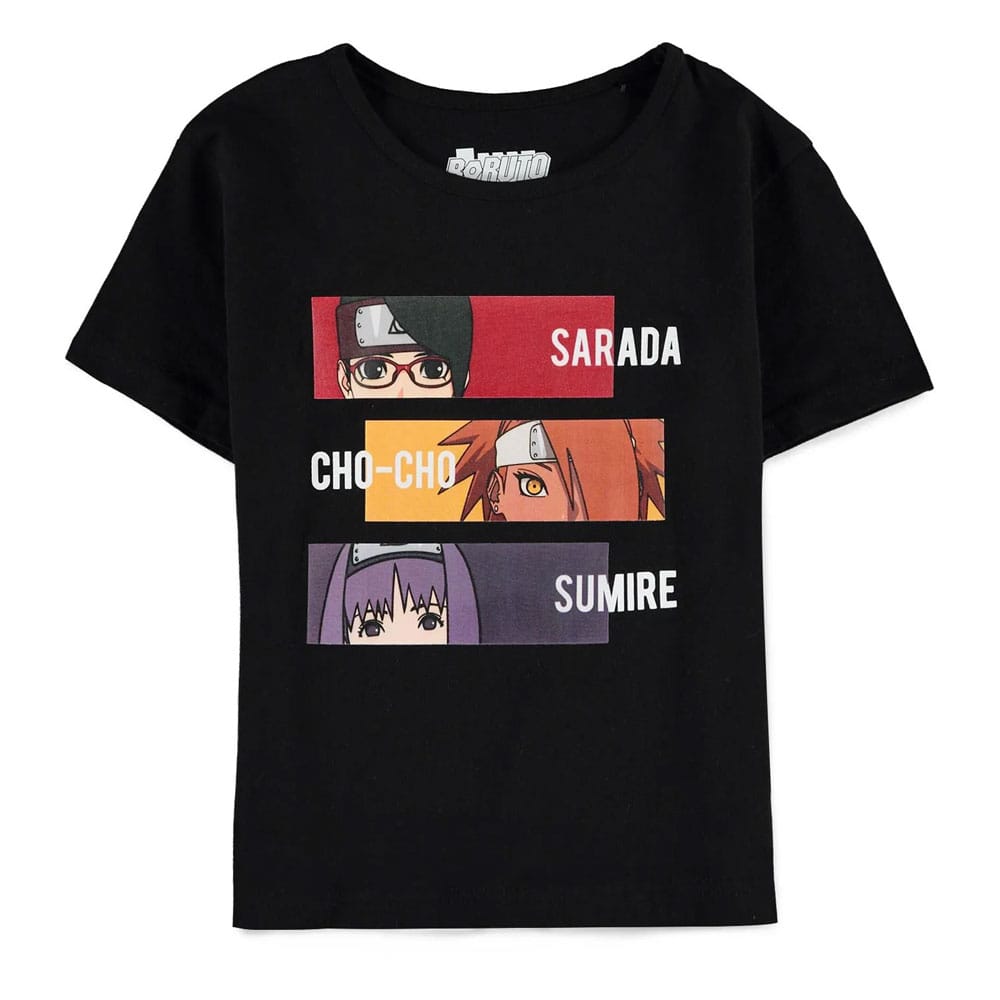 SU ORDINAZIONE Boruto: Naruto Next Generations - Girls T-Shirt Size 134-140 *PREZZO SPECIALE*