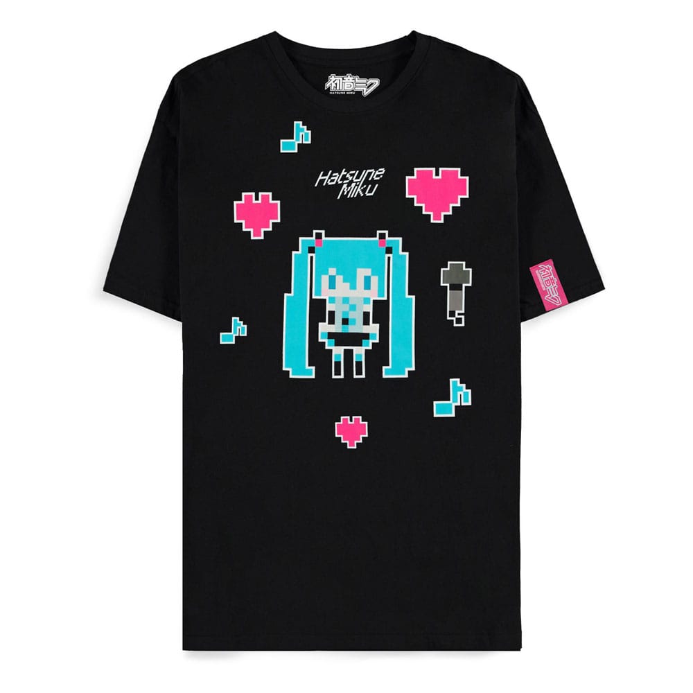 SU ORDINAZIONE Hatsune Miku T-Shirt Pixel Size XL