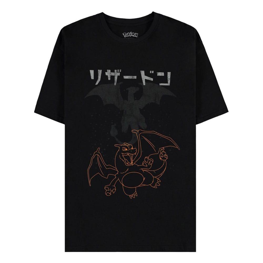 MADE TO ORDER Pokémon T-Shirt Red Charizard Size L