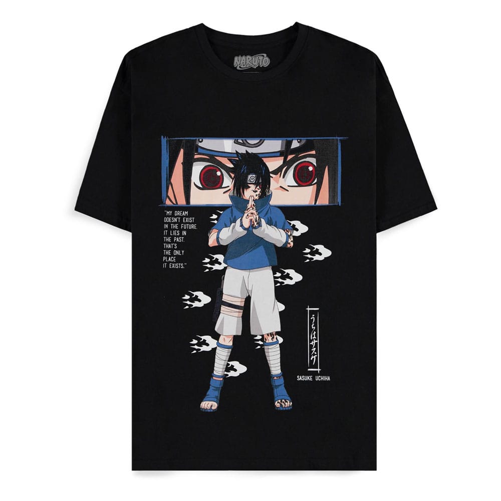SU ORDINAZIONE Naruto T-Shirt Sasuke Men's Size S