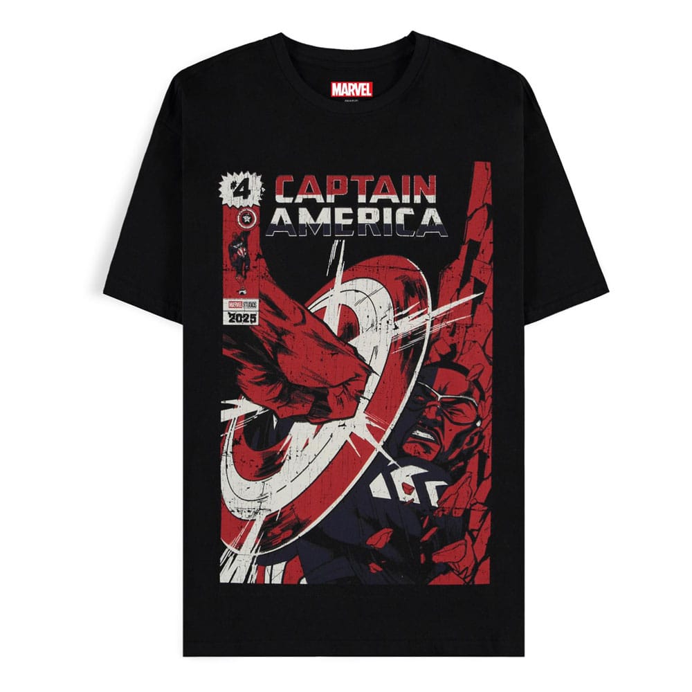 SU ORDINAZIONE Captain America Brave New World T-Shirt Retro Size M *PREZZO SPECIALE* ESAURITO