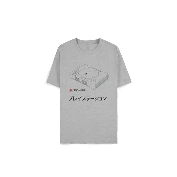 SU ORDINAZIONE PlayStation T-Shirt O.G Console Gray Size L