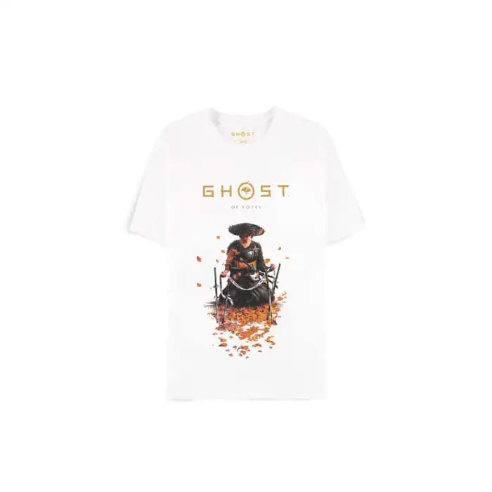 SU ORDINAZIONE Ghost of Yotei T-Shirt Samurai White Size L