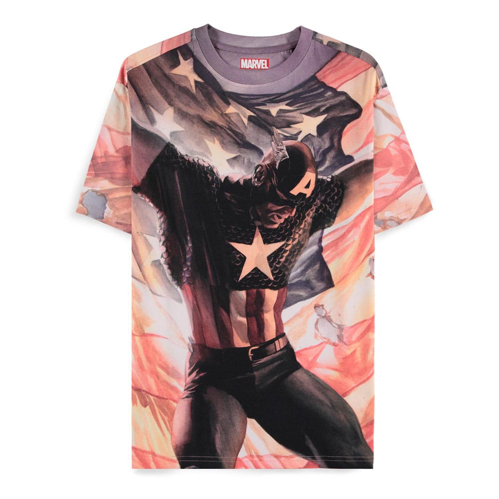 SU ORDINAZIONE Captain America Brave New World T-Shirt Digital American Size S *PREZZO SPECIALE* ESAURITO